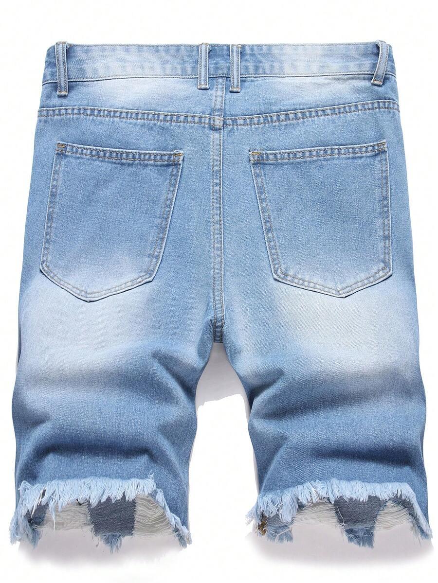 NIEBIESKIE SPODENKI JEANS