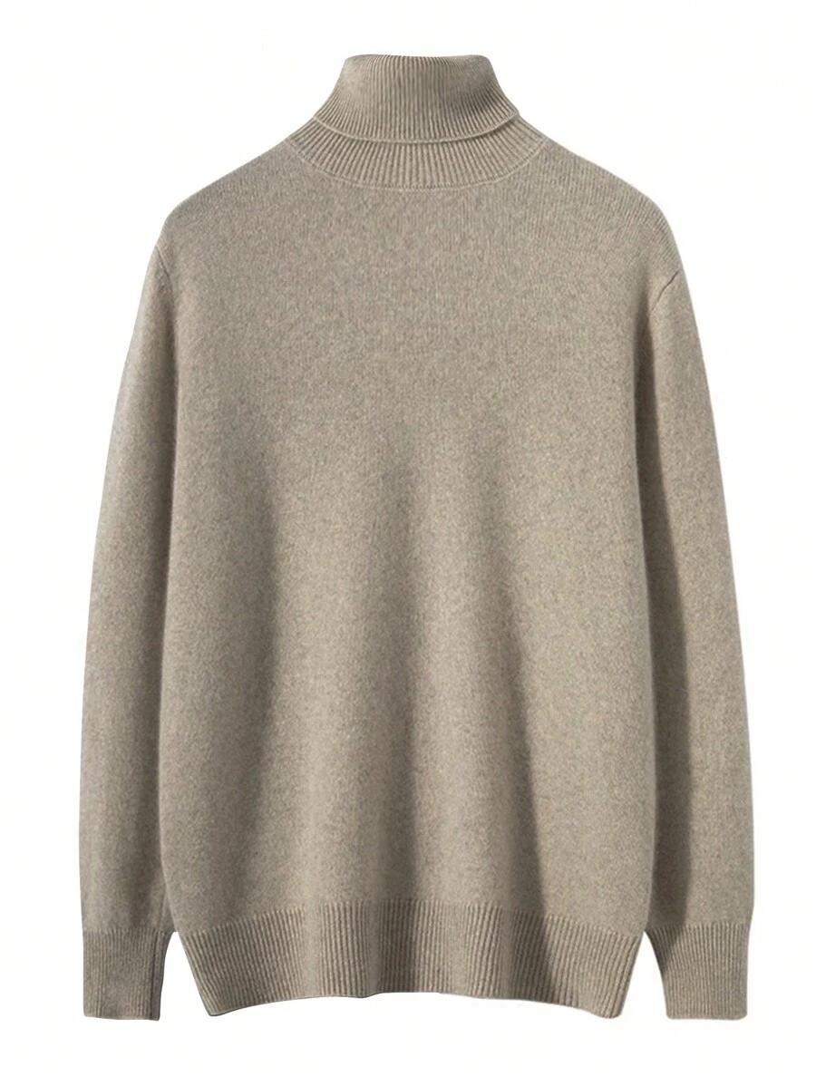 BEŻOWY SWETER GOLF