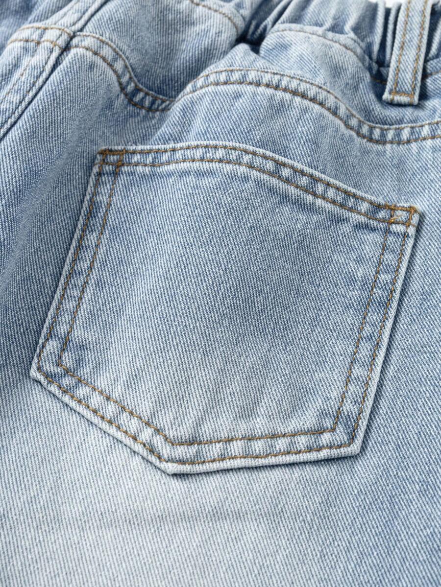 NIEBIESKIE SPODNIE JEANS