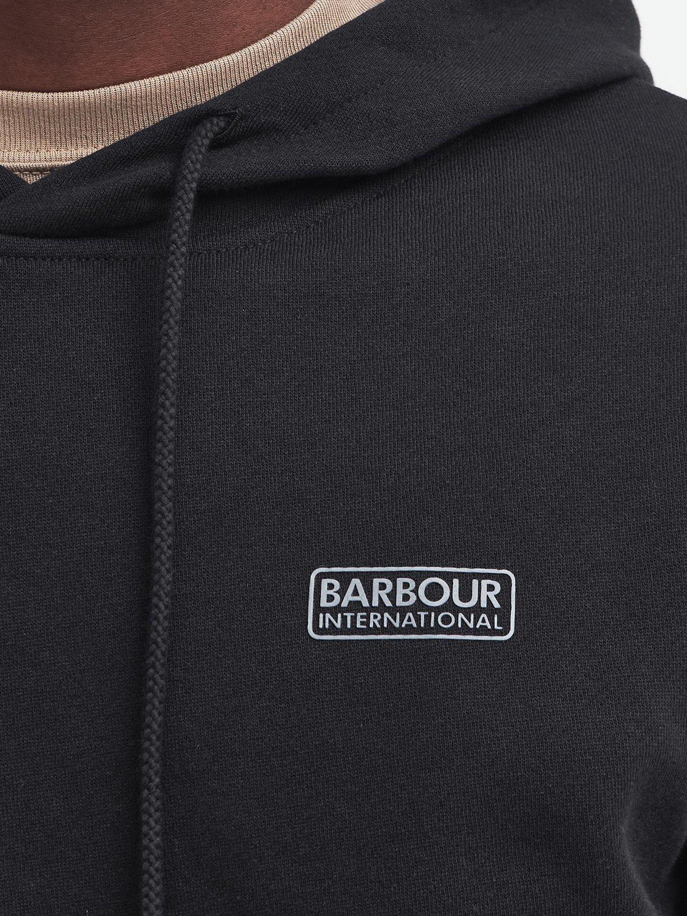 BARBOUR BLUZA Z KAPTUREM MOL0332BK71