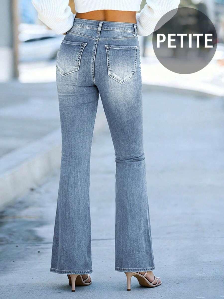 SPODNIE JEANS DZWONY