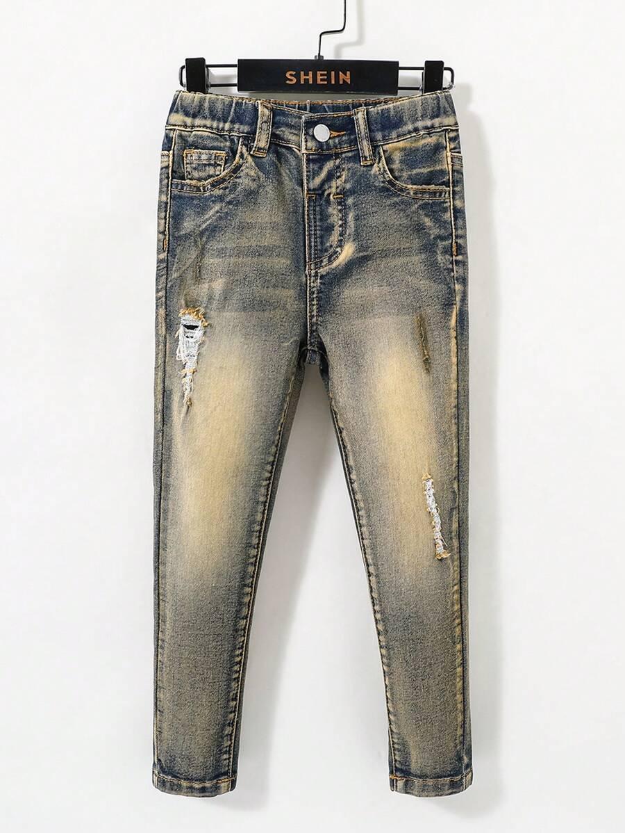 spodnie jeans kieszenie 