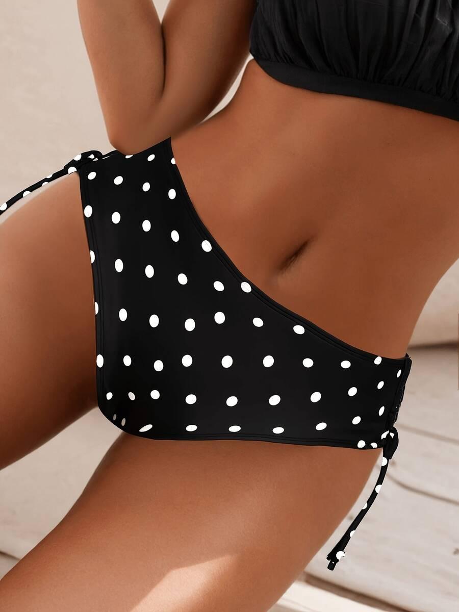 DÓŁ OD BIKINI PRINT GROSZKI