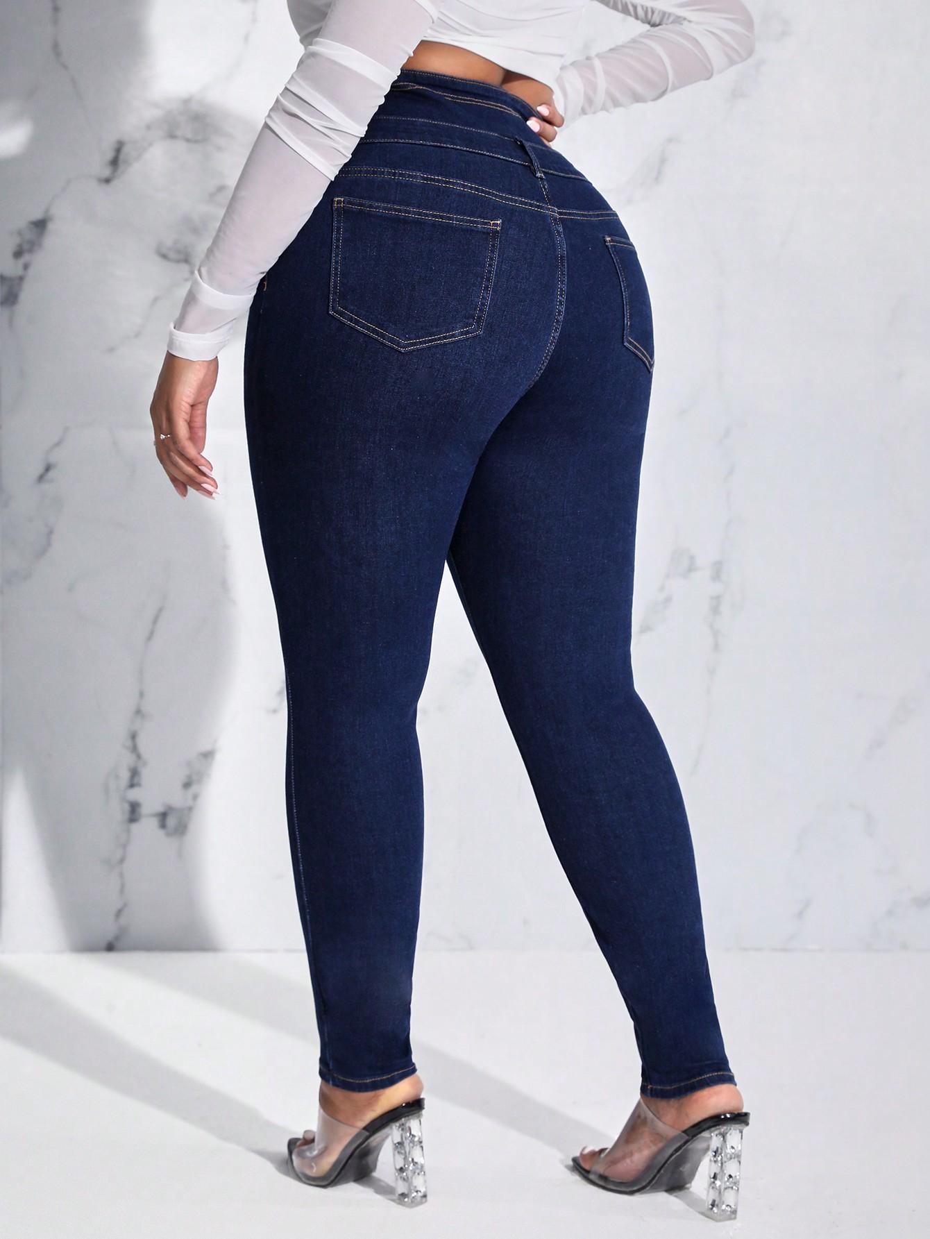 NIEBIESKIE SPODNIE JEANS