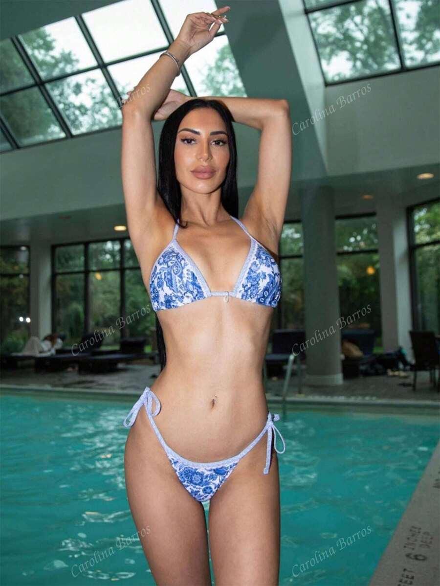 góra od bikini wzór zdobienie