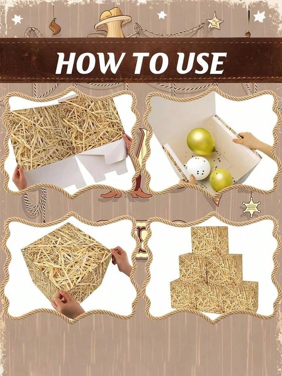 dekoracja na imprezę bele siana 4-pack