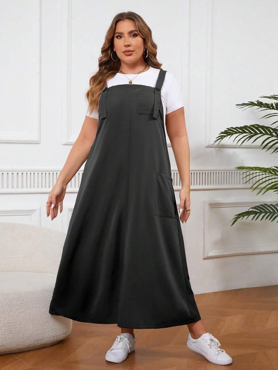 czarna maxi sukienka
