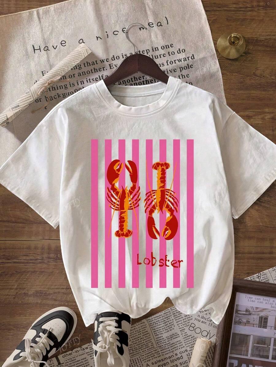 T-SHIRT Z NADRUKIEM