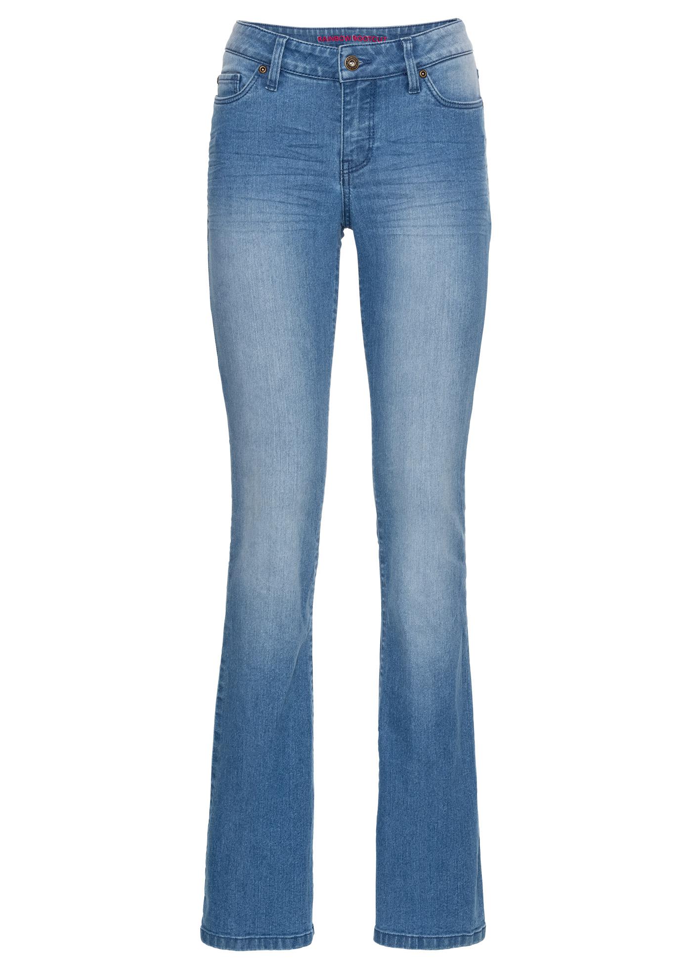 NIEBIESKIE SPODNIE JEANS
