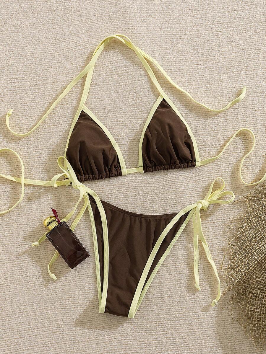 KOMPLET BIKINI WIĄZANY