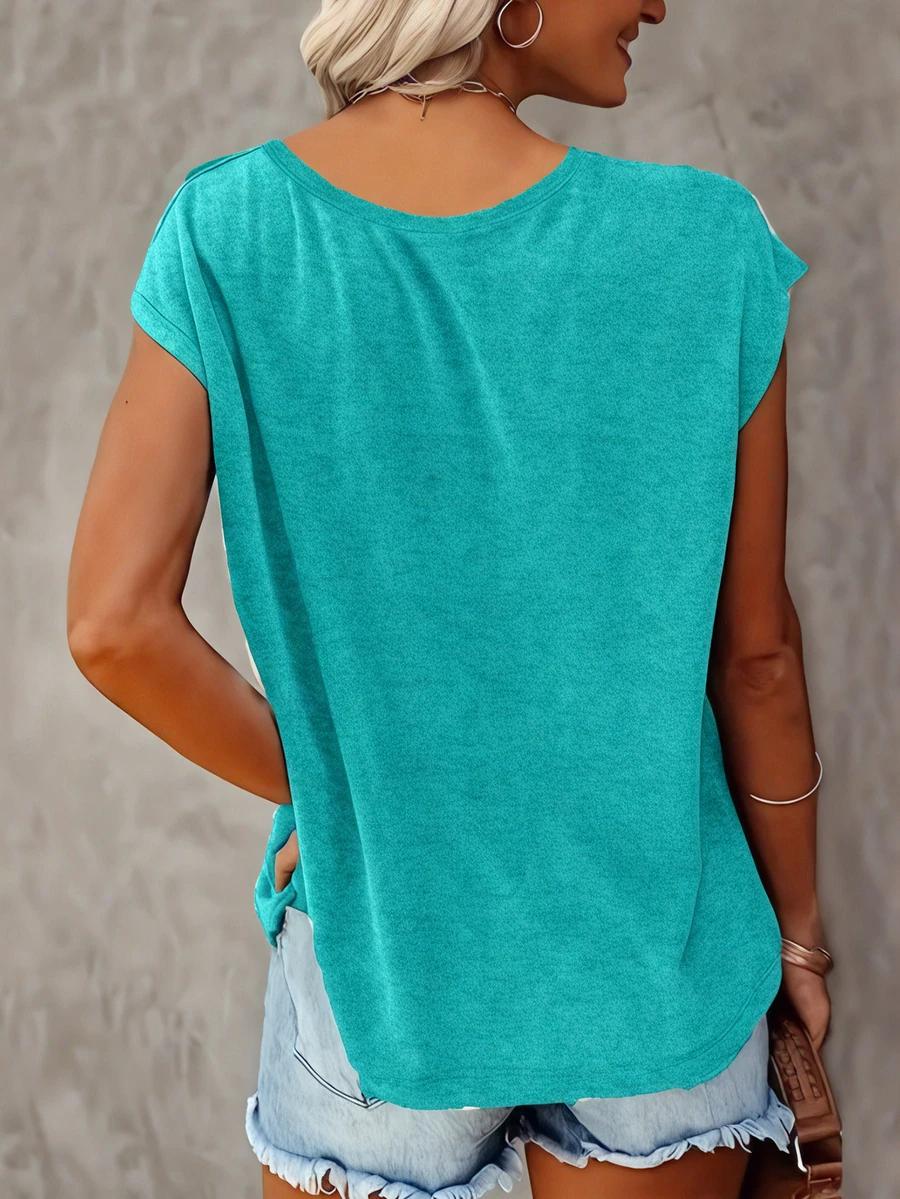 bluzka v-neck 3-pack