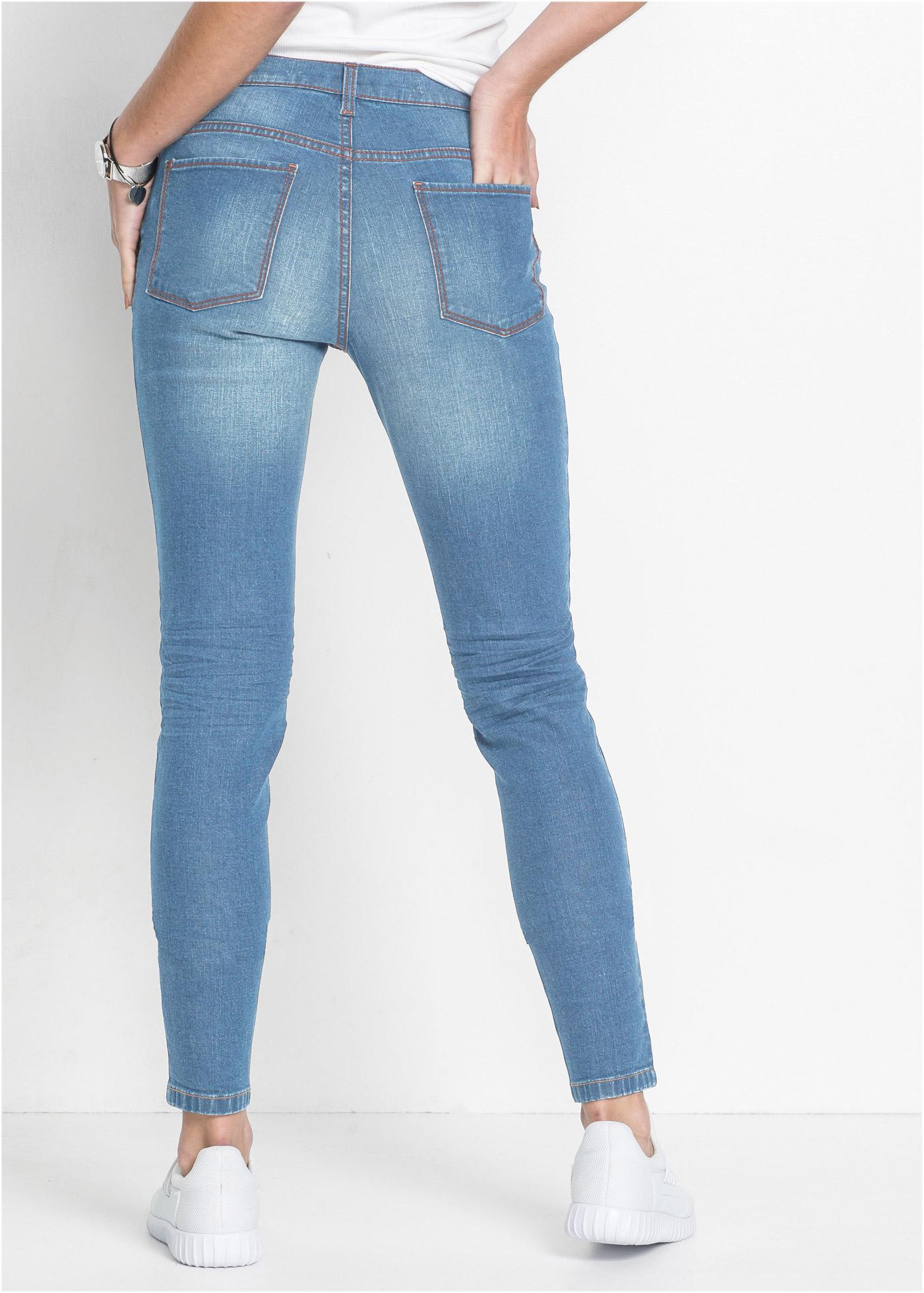 SPODNIE JEANS RURKI