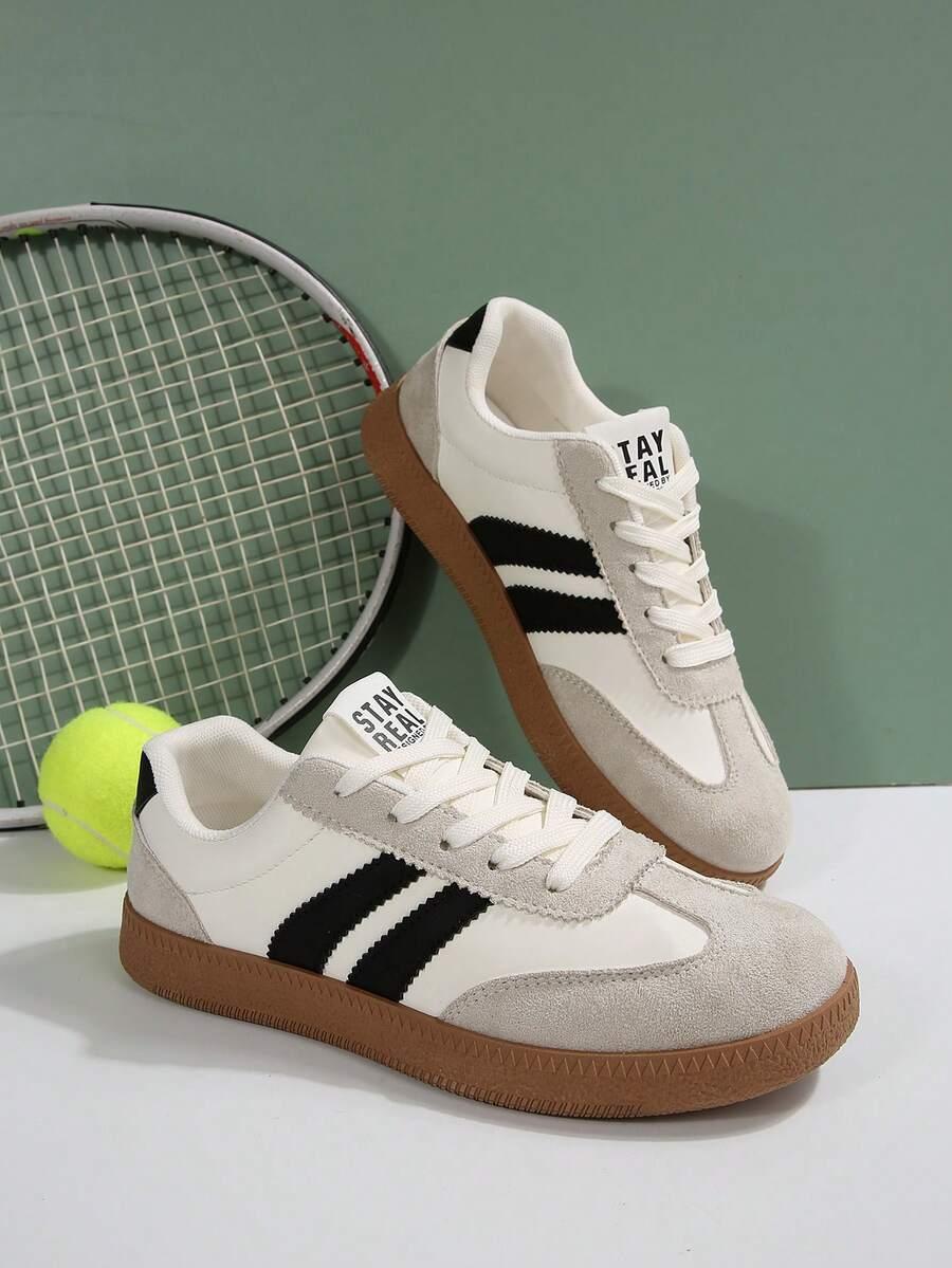 sznurowane buty sportowe kontrast