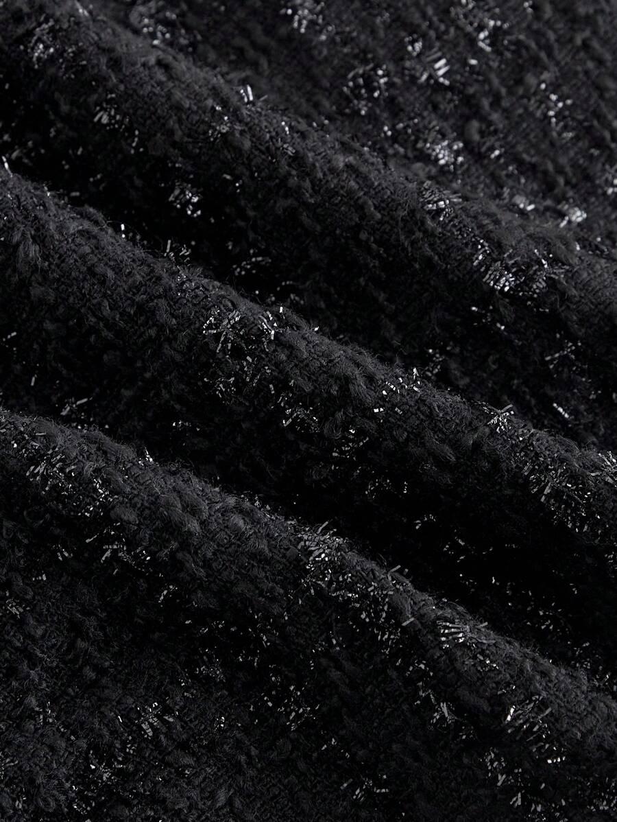 CZARNA SPÓDNICA GUZIKI