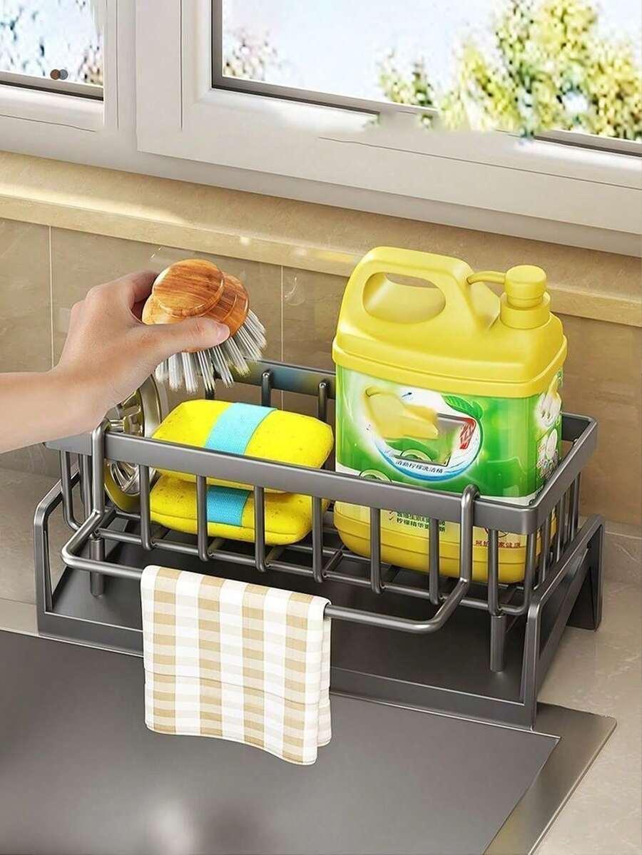 PLASTIKOWY UCHWYT na GĄBKĘ DO ZLEWU