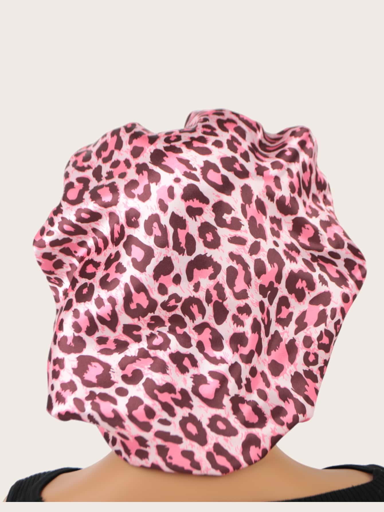 czepek do włosów animal print