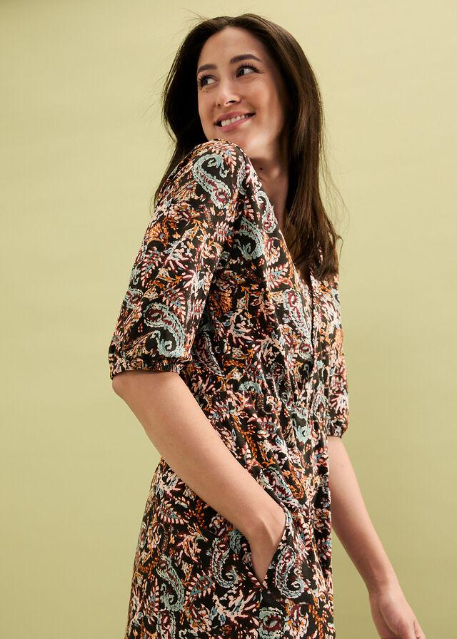 SUKIENKA WZÓR V-NECK