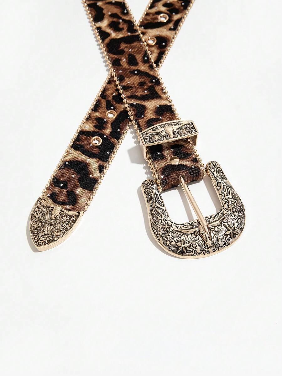 PASEK ANIMAL PRINT
