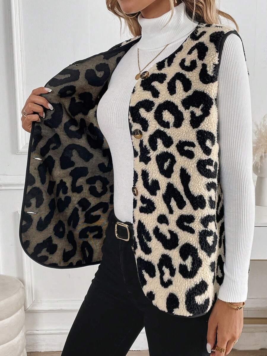 KAMIZELKA MIŚ ANIMAL PRINT