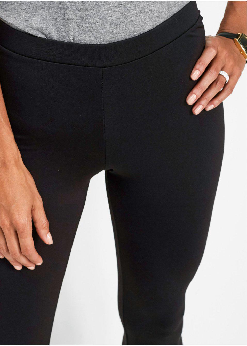 CZARNE LEGGINSY ZDOBIENIE