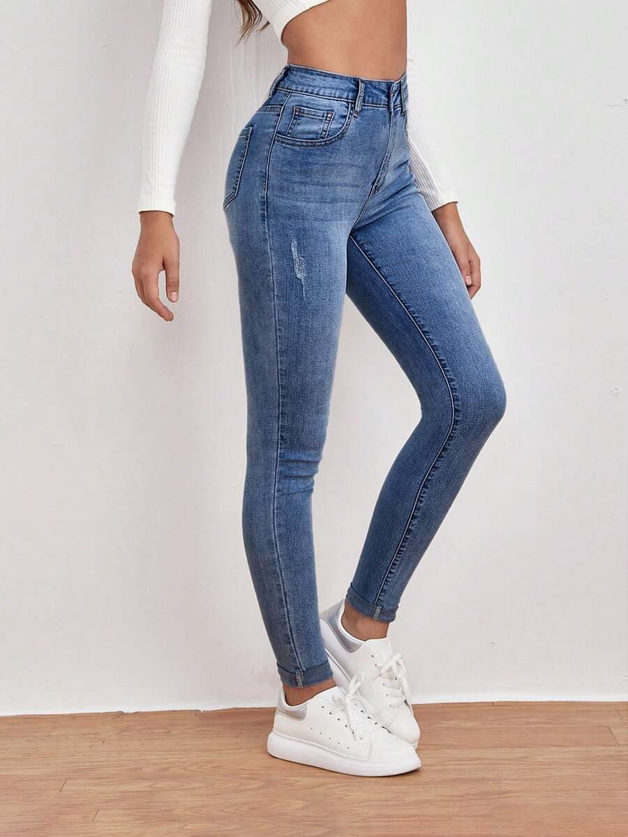 spodnie jeans rurki