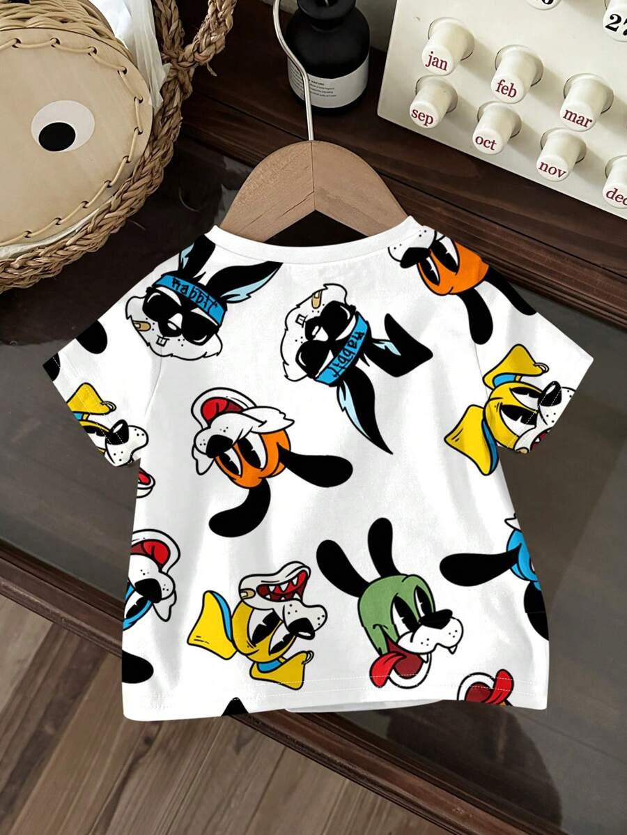 T-shirt okrągły dekolt