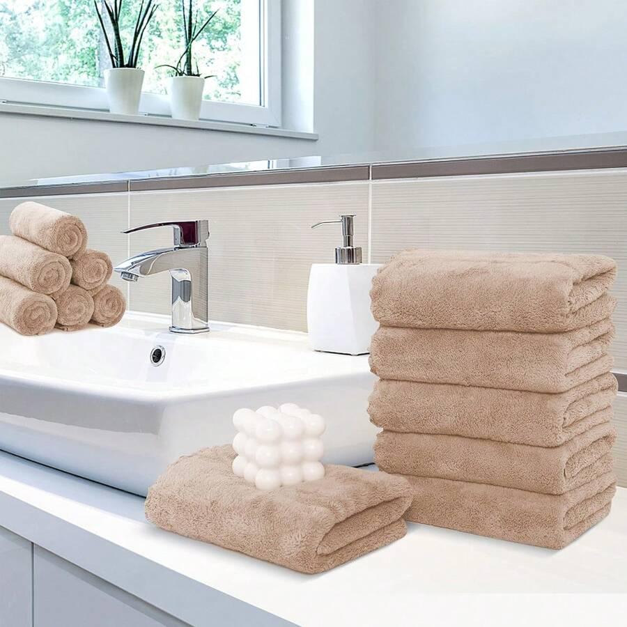 beżowy ręcznik 3-pack
