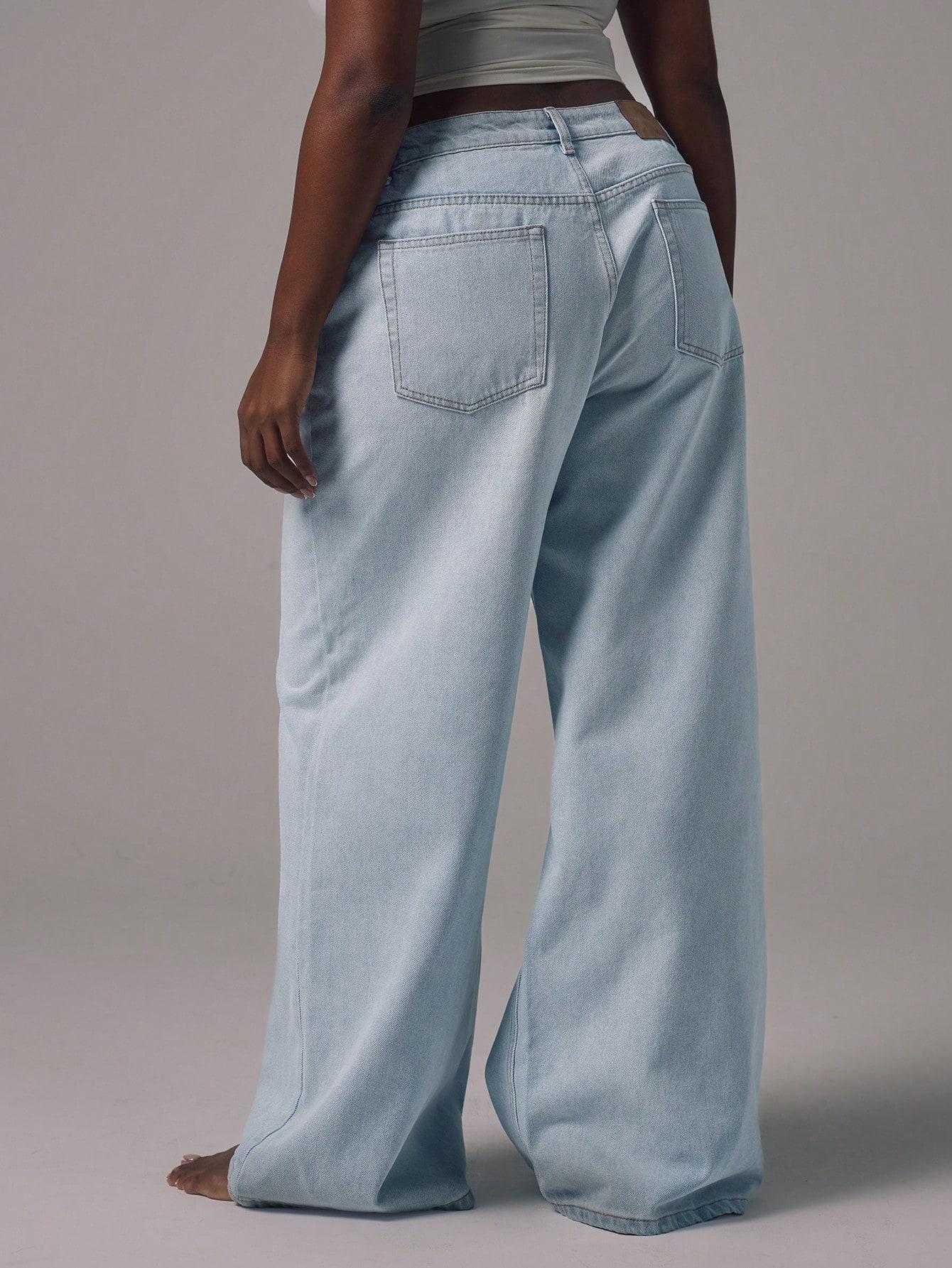 SPODNIE JEANS WYSOKI STAN