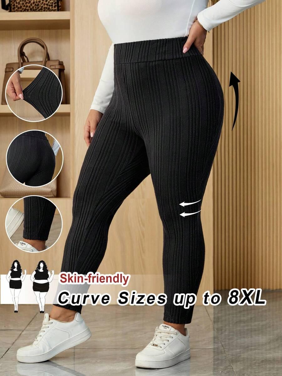 CZARNE LEGGINSY CASUAL