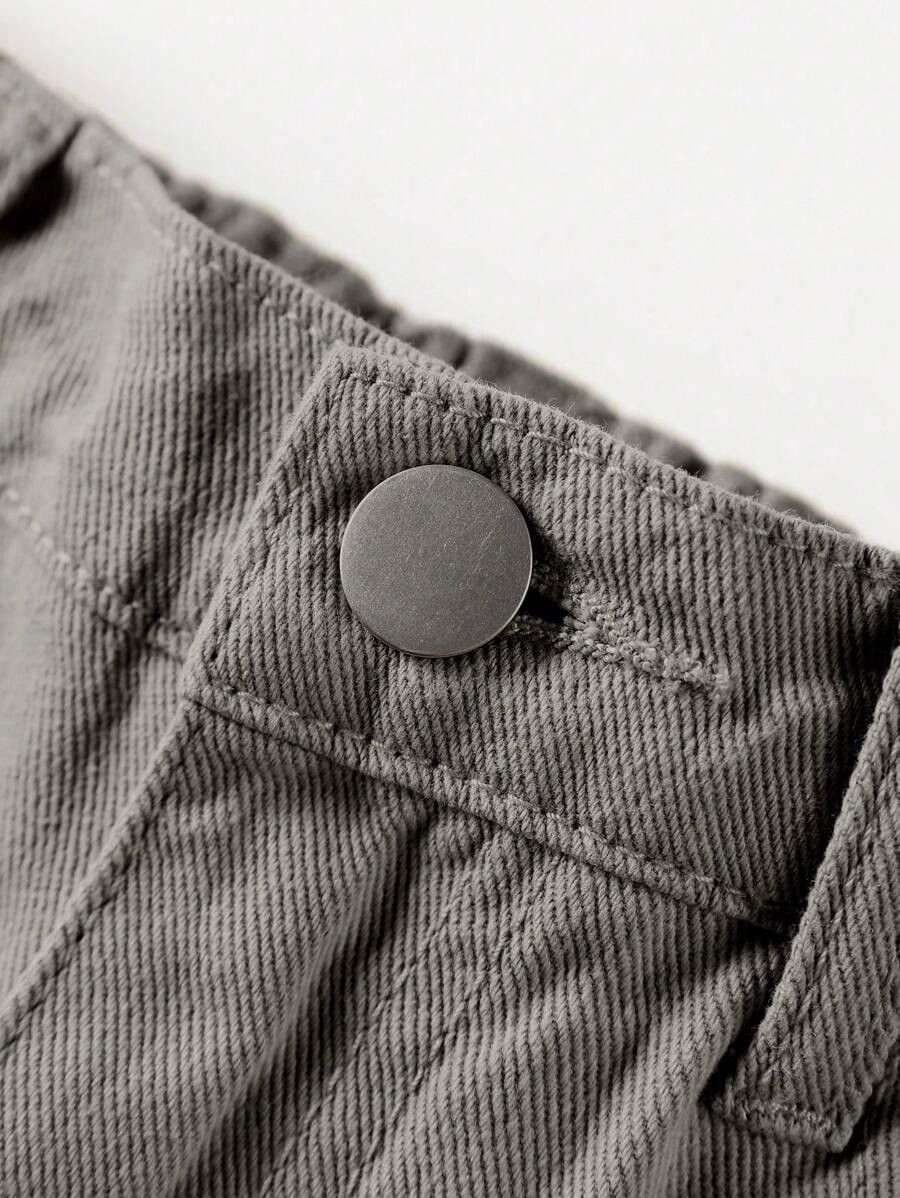 SZARE SPODNIE JEANS 
