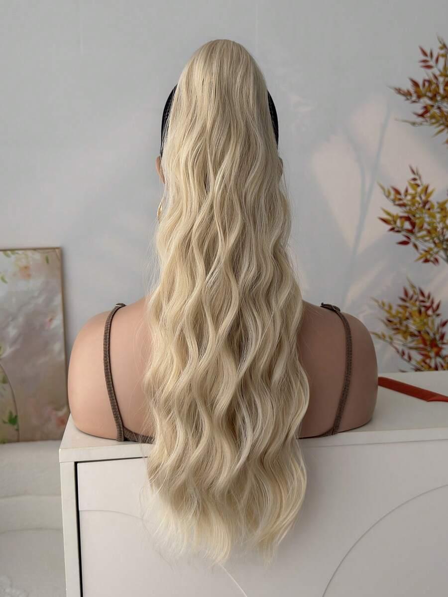 BLOND KUCYK WŁOSY SYNTETYCZNE