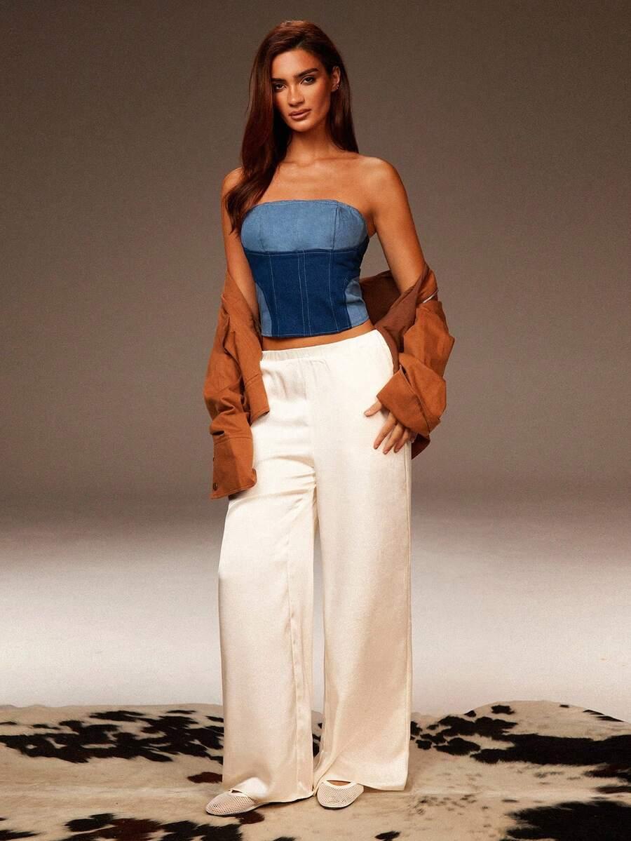 TOP JEANSOWY DAMSKI