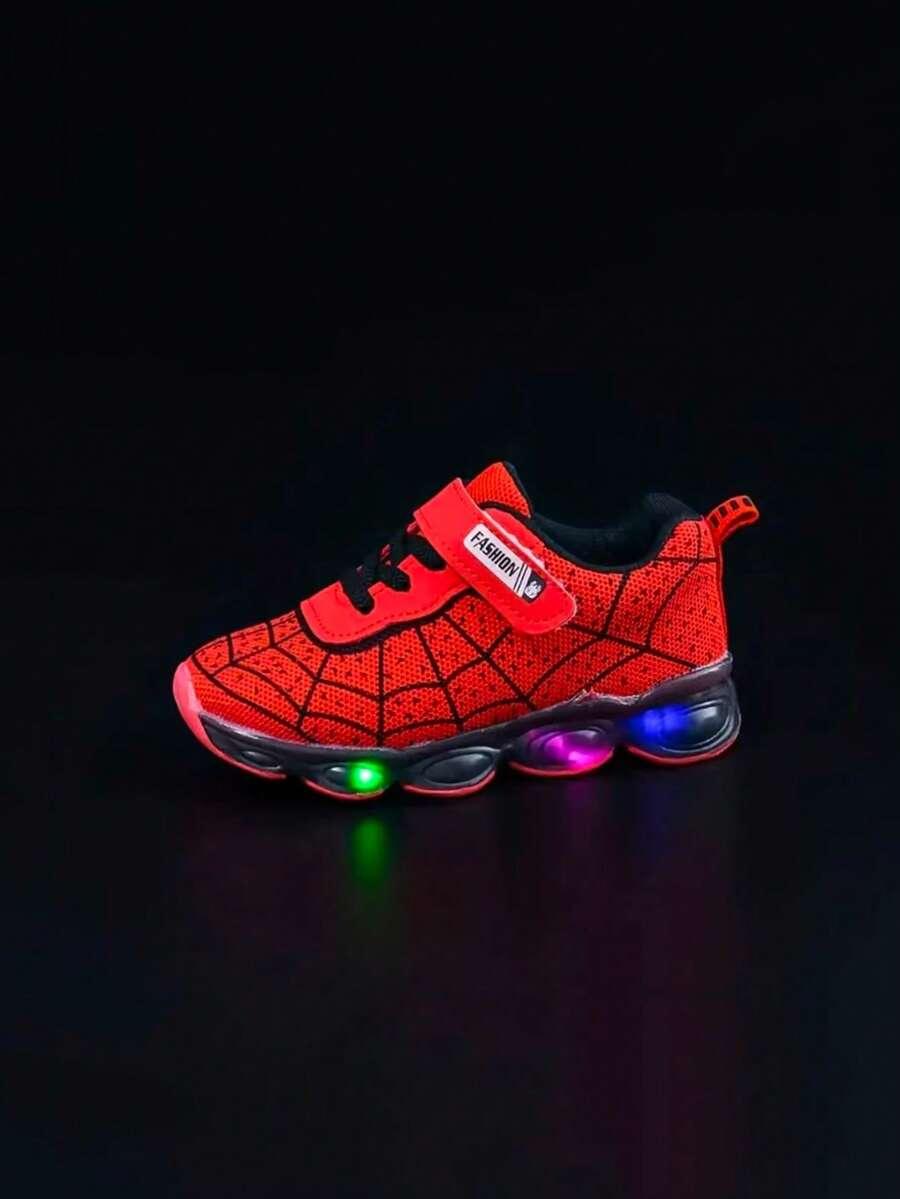 buty sportowe na rzepy led
