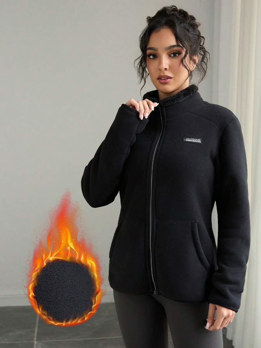 CZARNA BLUZA KIESZENIE