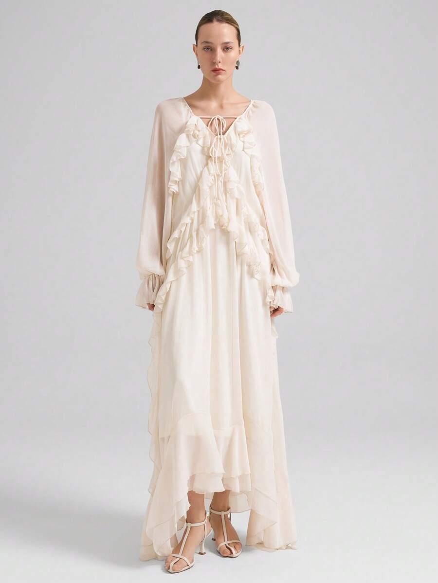 SUKIENKA KOKTAJLOWA MAXI 
