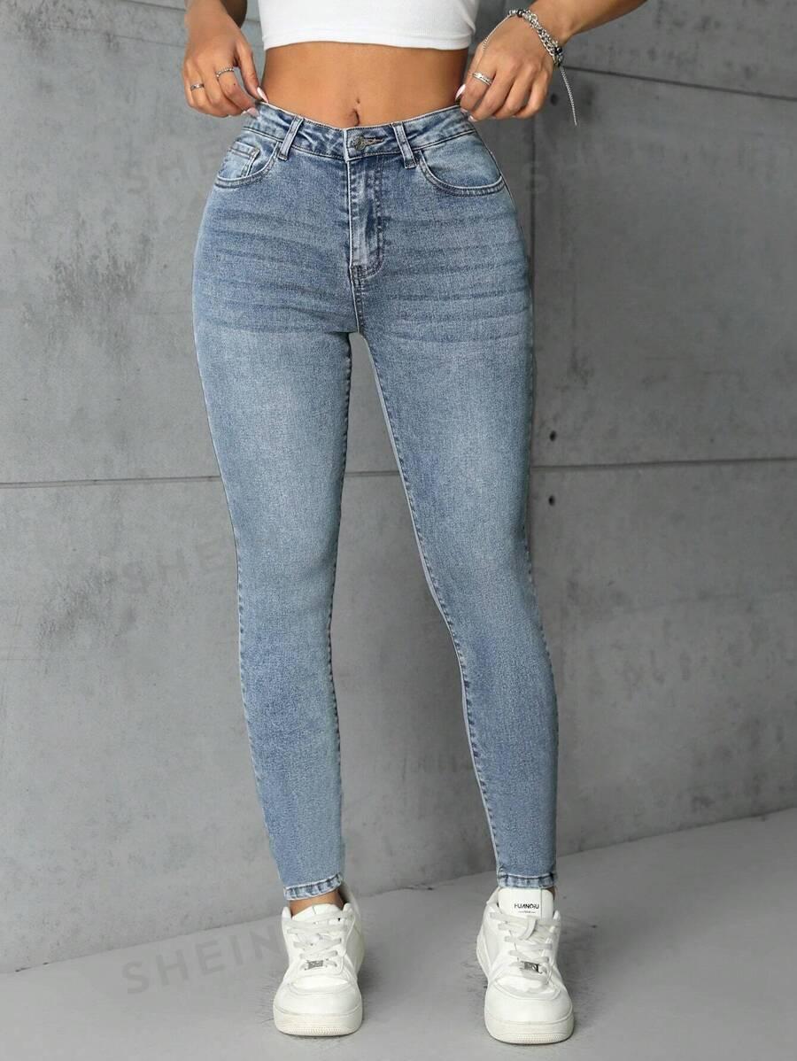 SPODNIE JEANS RURKI