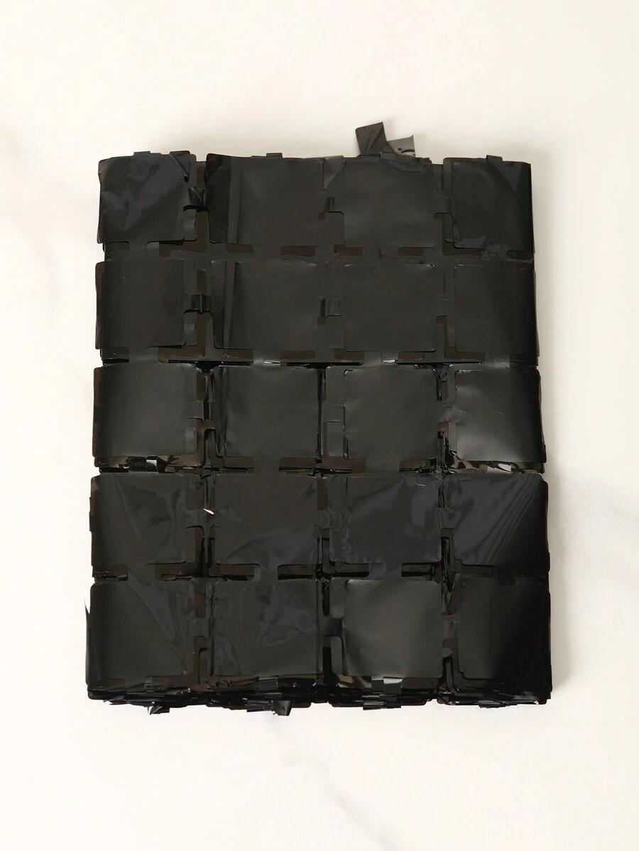 czarna kurtyna dekoracyjna 1-pack