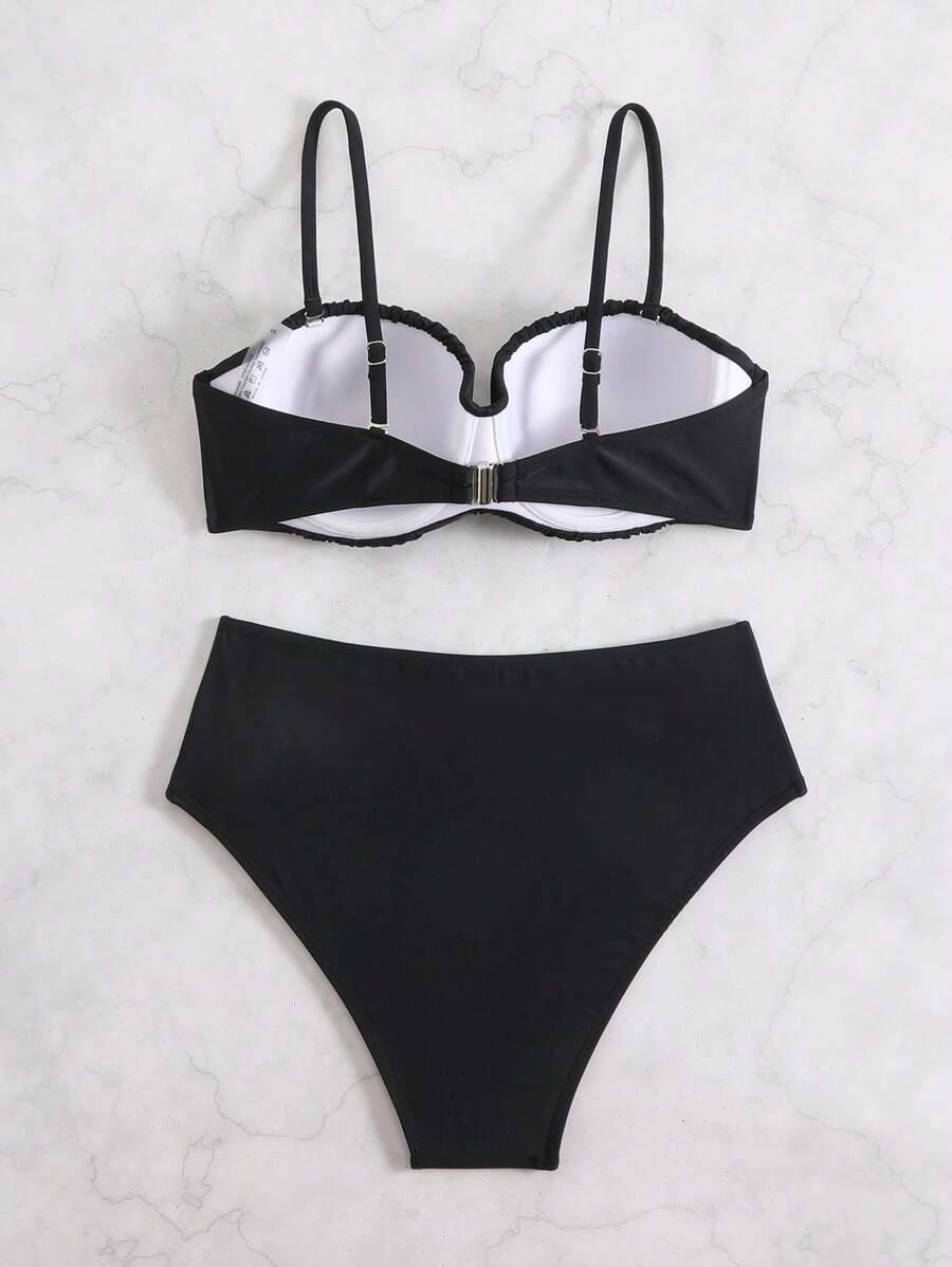 CZARNY DÓŁ OD BIKINI 