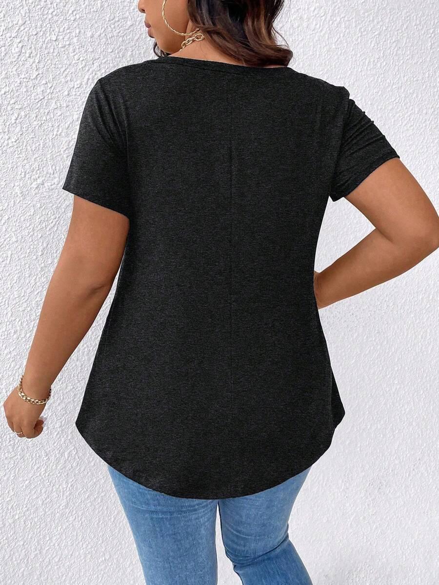 szary t-shirt BASIC