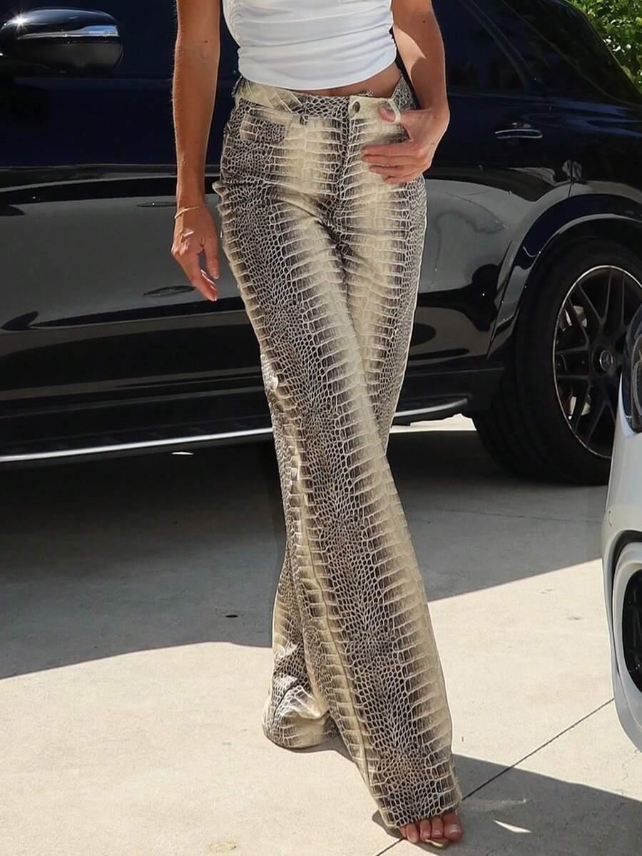 SPODNIE ANIMAL PRINT