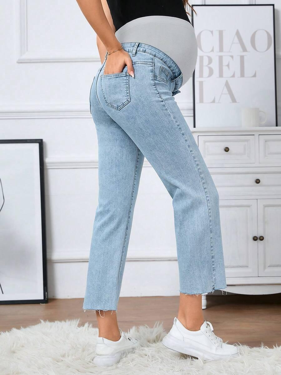 NIEBIESKIE SPODNIE JEANS