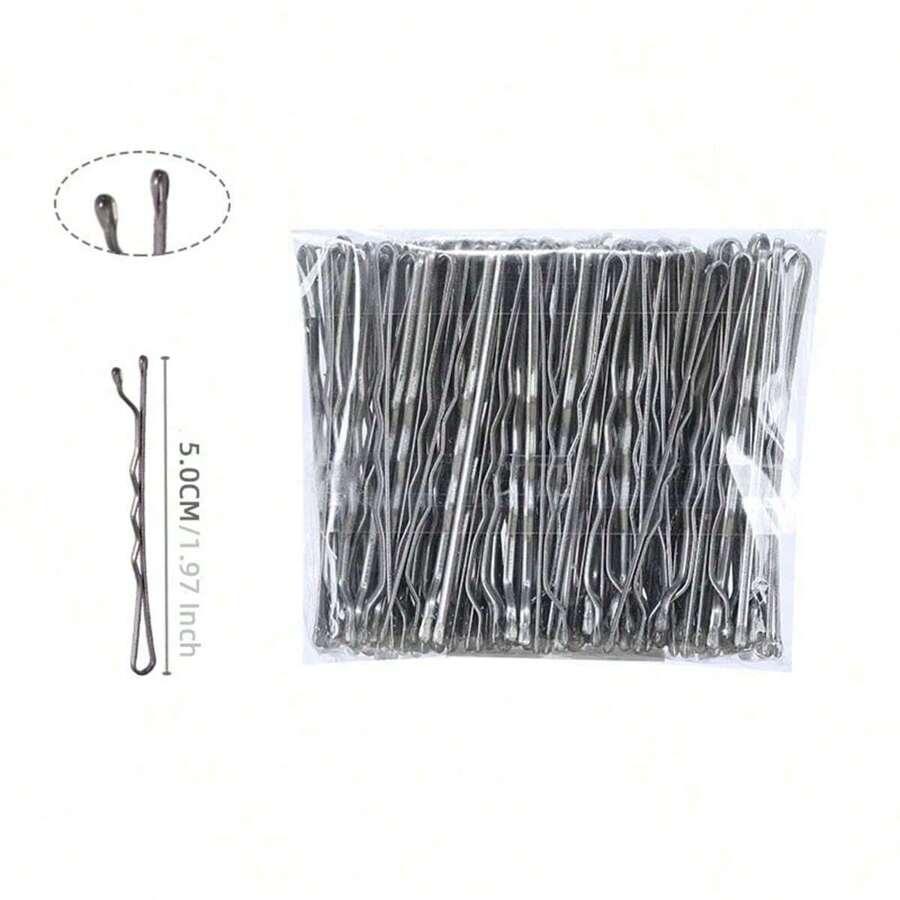czarne wsuwki do włosów 20-pack