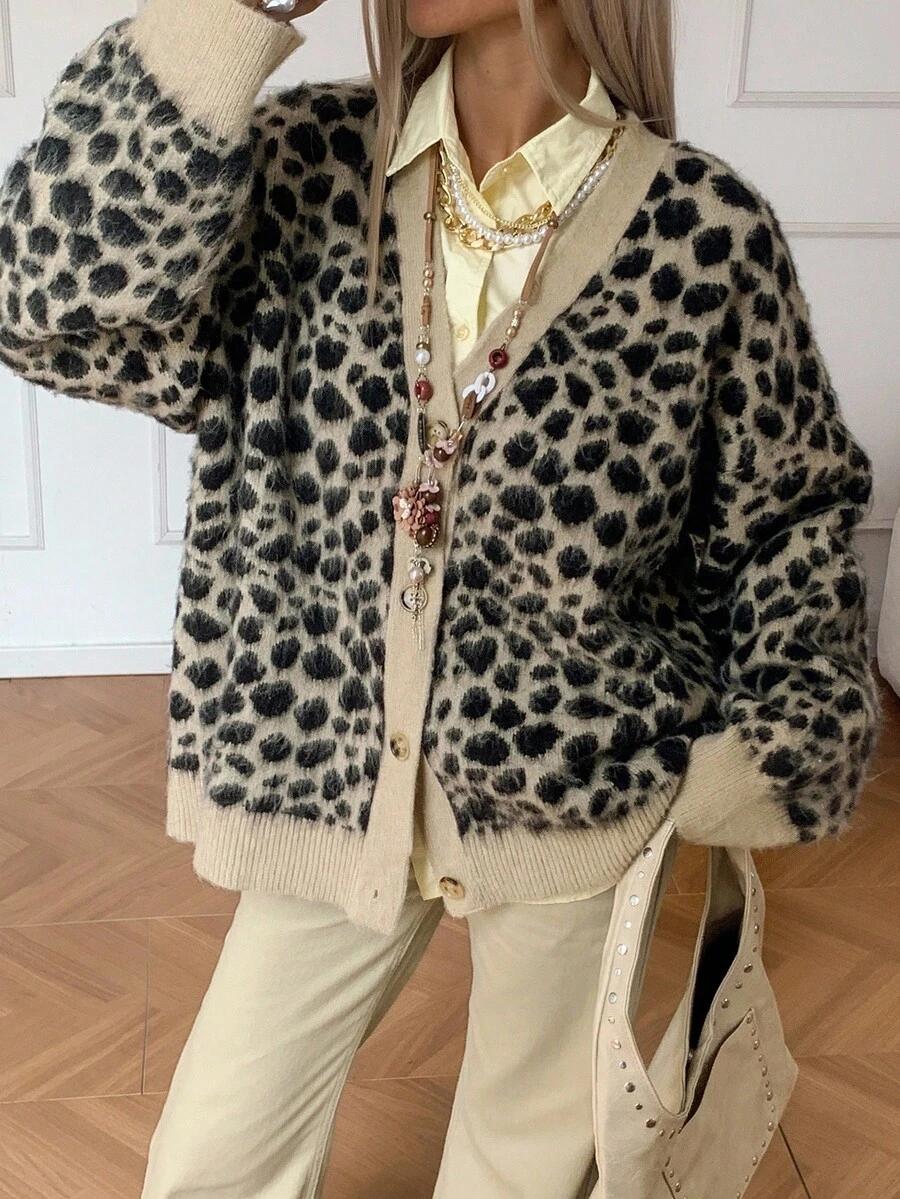SWETER ANIMAL PRINT