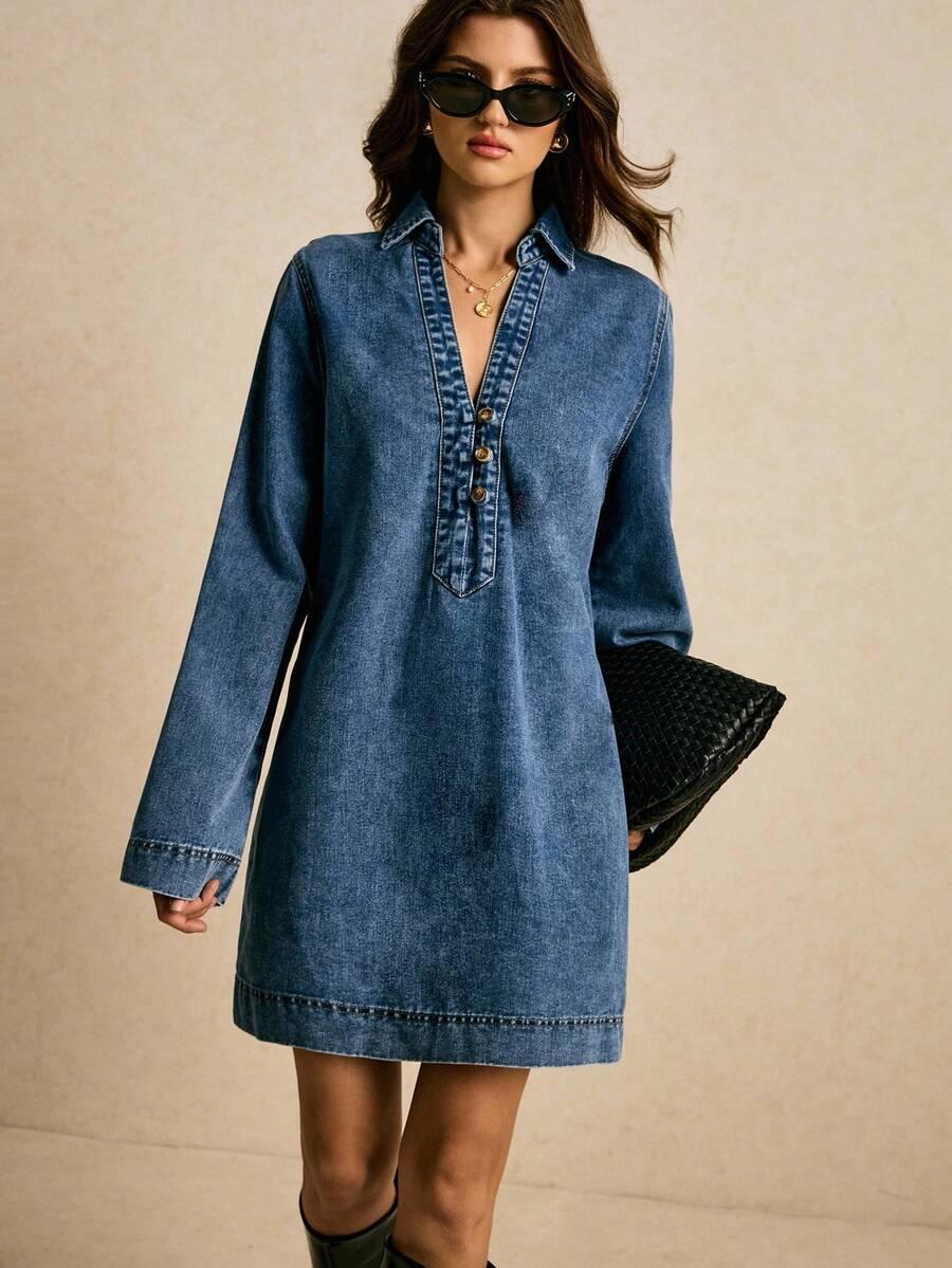 mini sukienka jeans