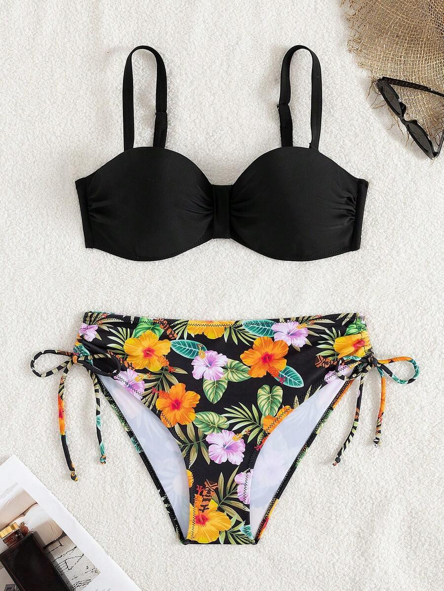 czarna góra od bikini