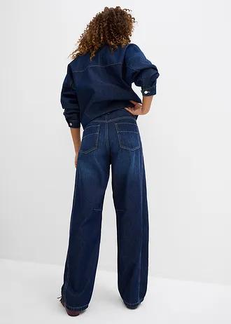 NIEBIESKIE SPODNIE JEANS