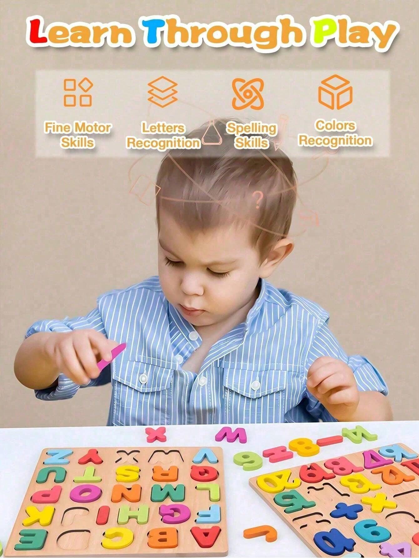 drewniana zabawka edukacyjna dla dzieci
