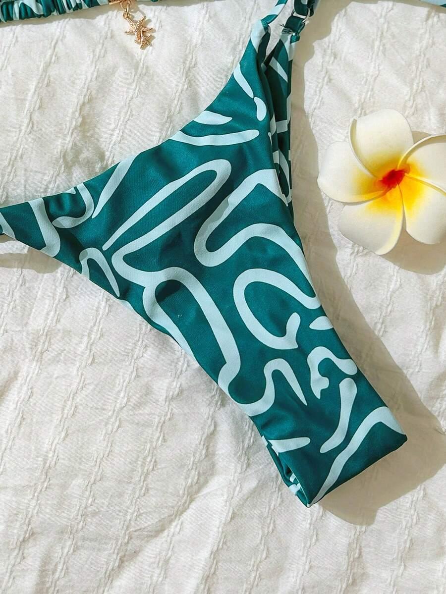 dwuczęściowy strój kąpielowy