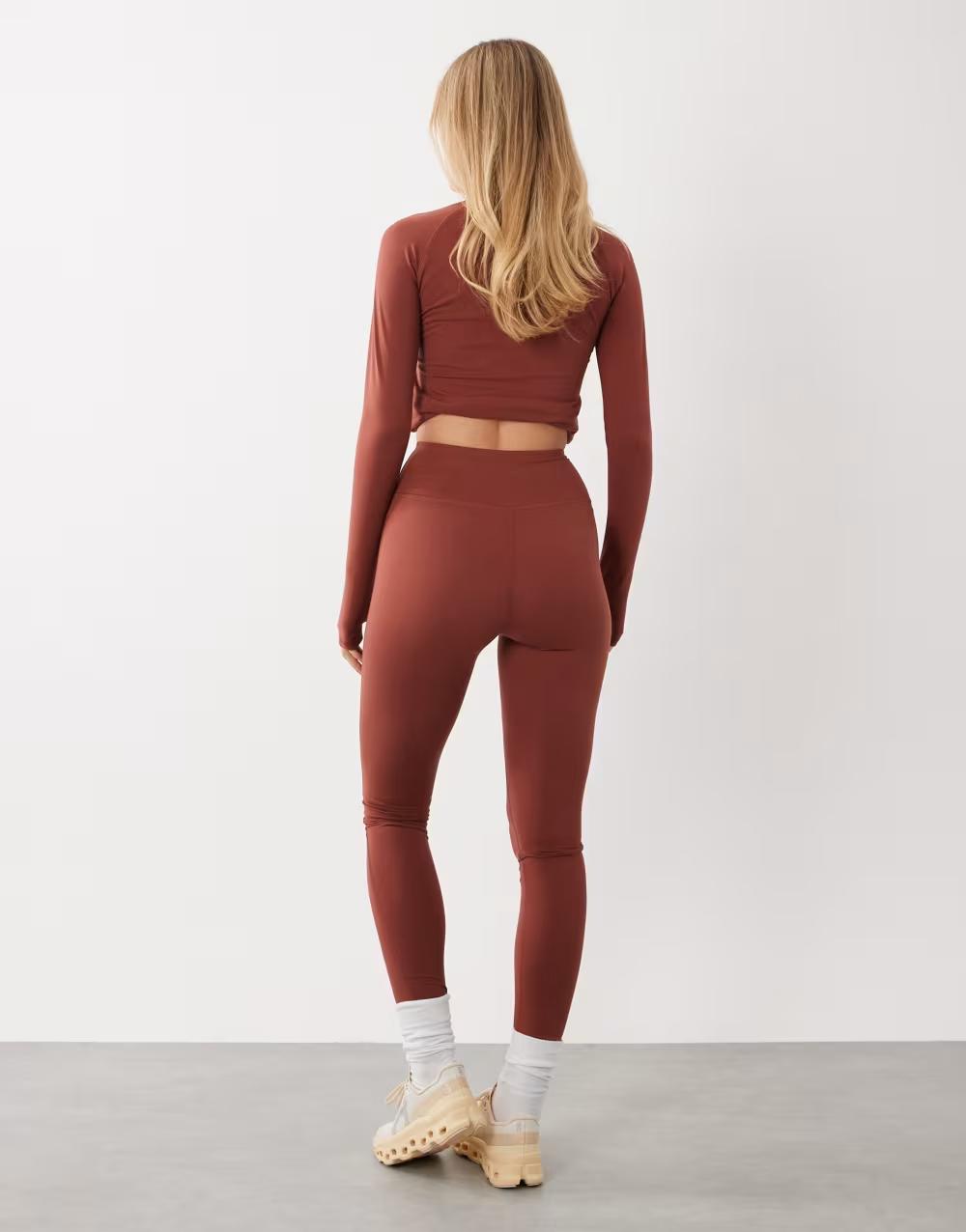 klasyczne legginsy wysoki stan