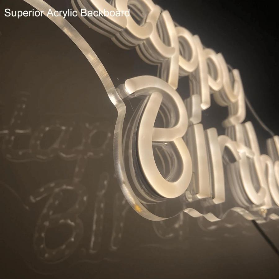 napis HAPPY BIRTHDAY dekoracja